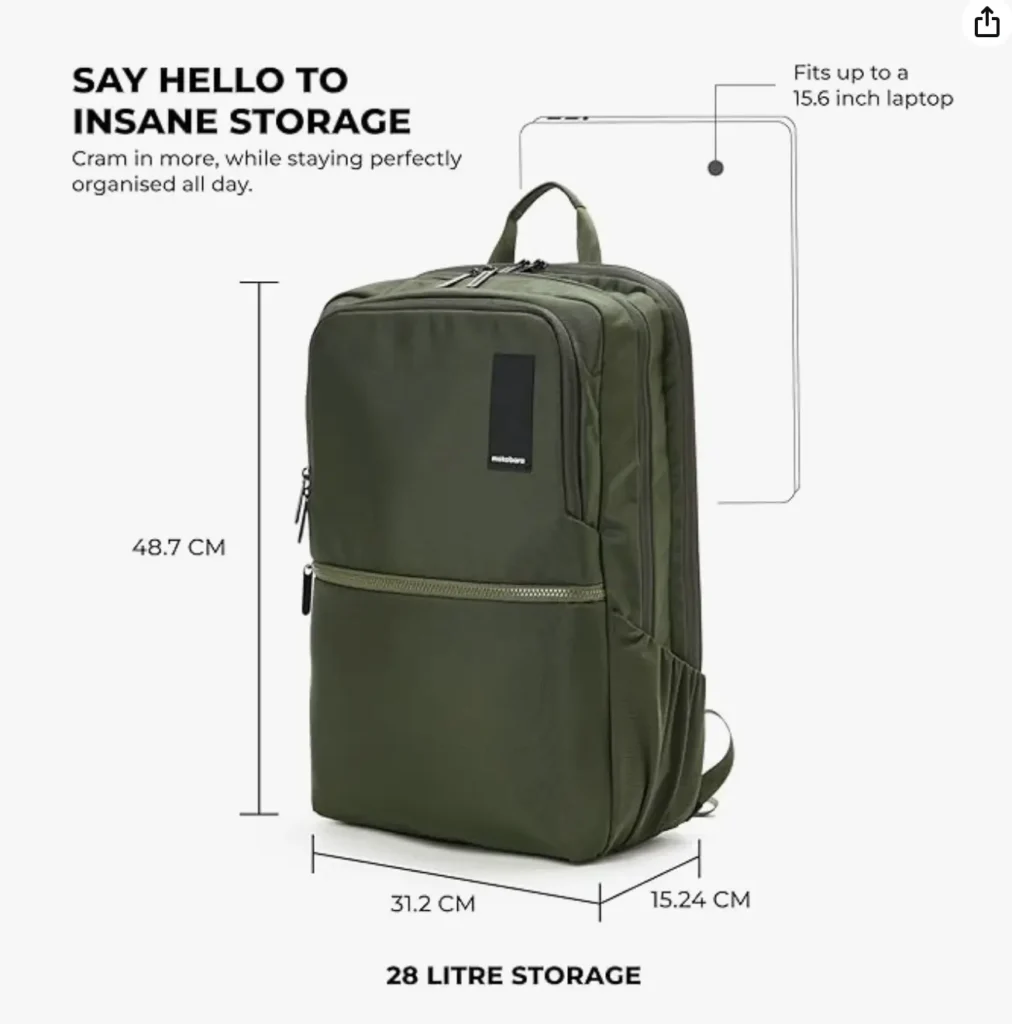 Backpack 970 grams